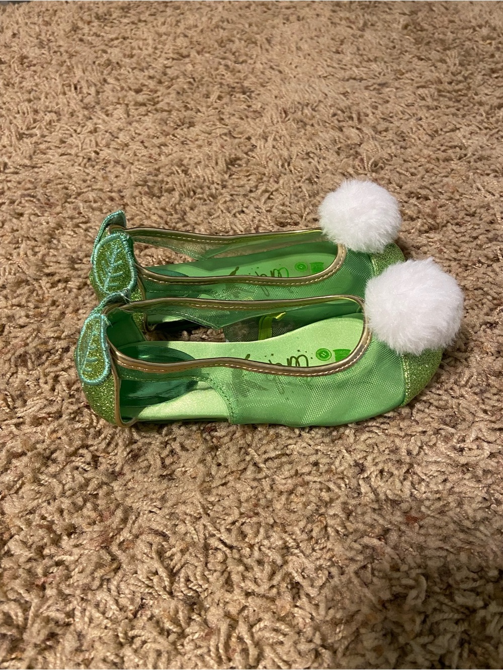 Girls Disney Tinkerbell shoes
